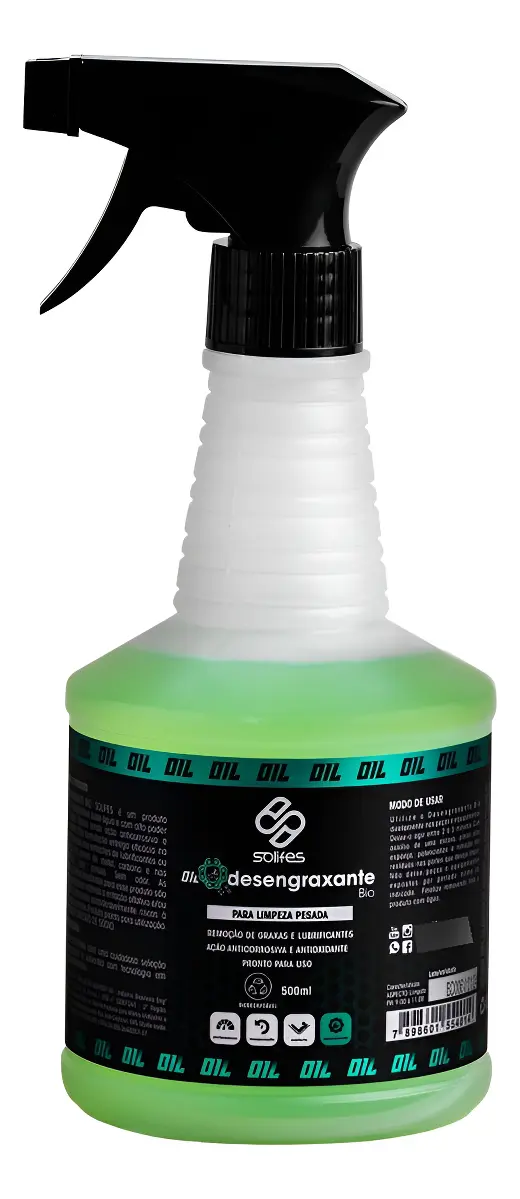 Desengraxante Solifes Bio 500ml: A Revolução Ecológica para a Limpeza de Alta Performance da Sua Bike e Moto