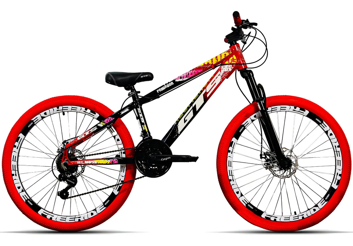 GTS Predador Aro 26 Freeride: A Bicicleta de Grau e Trilha Leve Perfeita para Iniciantes?